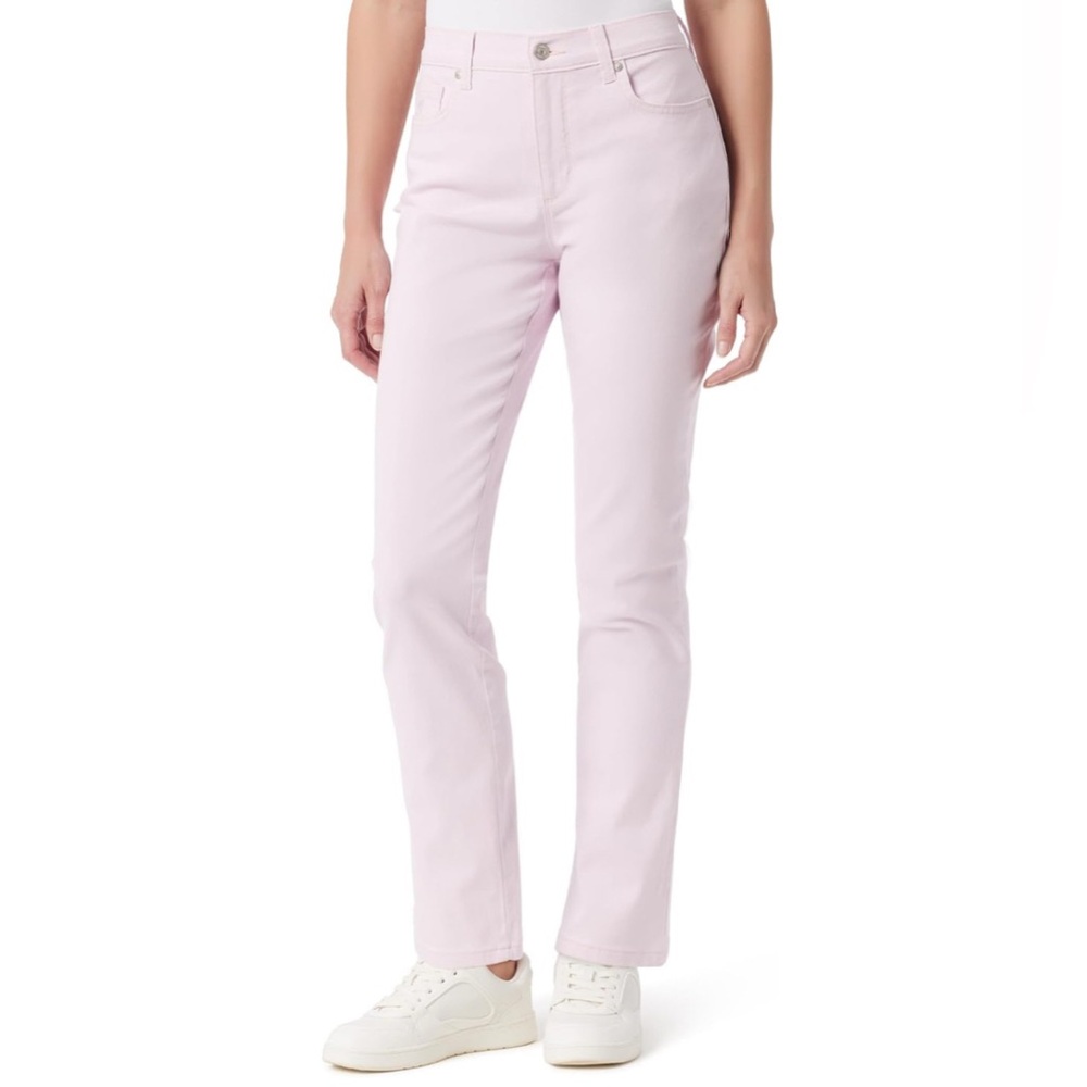Gloria Vanderbilt Women's Light Pink Jeans